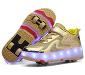 Nueva Mafia Zapatos De Cuatro Ruedas Patines Niños Niños Con Ruedas Zapatos Niñas Zapatos Casuales