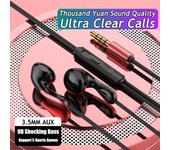 New 9D HIFI Heavy Bass Waterdrop Style Wired Earphone 3.5MM AUX/Type-C Digital Chip Headset For Samsung Xiaomi Android Tablet PC