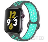 Silicone Strap For Apple Watch band 44mm 40mm 49mm 45mm 41mm 42mm sport bracelet correa iWatch Series 8 SE 7 6 3 9 Ultra 2