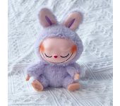 Bubble materab Heart Macaron peluche Doll Rabb sentado en la segunda generación