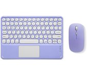 For iPad Mini 6 Air and Mouse Combo Wireless Bluetooth Russian Spanish Keyboard Teclado for Android IOS Windows Tablet