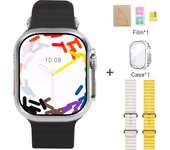 2025 New Hello watch 3+ Plus Smartwatch Bluetooth Call Heart Rate Detection Compass NFC Sport Mode AMOLED Screen Compatible with Android IOS Smartwatch