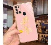 Maple Leaf Couple Heart Cases For Samsung A21s Case Silicone Cover Samsung Galaxy A21s SM-A215F Camera Protection Casing Soft