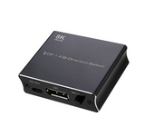 8K DP Switch DisplayPort 1.4 Bi-Direction Switch Converter 2X1/1X2 Support 4K@120Hz 8K@30Hz for Multiple Display