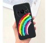 Back Cover For Xiaomi Redmi A3 Phone Case Softt Matte Liquid Silicone Bumper Shell For RedmiA3 A3 Xiaomi Coque Funda Couple Capa