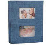 200Pcs Linen Cover Photo Album Interleaf Type 6-inch Picture Albums Book Gift Photo Storage Large Scrapbook Album