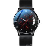 Reloj mecánico automático ultra fino para hombres versión coreana estudiante reloj de cuarzo