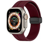 Silicone Strap For series 7 8 9 SE 6 2 3 44mm 40mm 45mm 41mm 42mm 44 mm correa Bracelet Apple watch ultra band 49mm