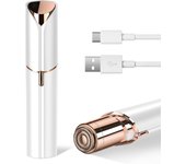 Facial Hair Removal for Women,Mini Electric Razor Shaver Portable Bikini Epilator for Lips,Chin, Armpit,Cheek USB Rechargeable