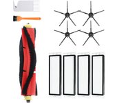 Hepa Filter Mop For Xiaomi Roborock S5  S502-00 S502-02 S5 Max S6 S6 MaxV S6 Pure E4 E5 Robot Vacuum Spare Parts Main Side Brush