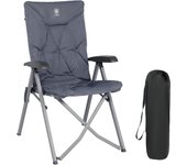 Plegable Capacidad de 150 kg Respaldo Alto pequeño tamaño Plegable Silla de jardín Acolchada de