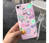 For OPPO F3 Case CPH1609 Soft Silicon TPU Back Cover Phone Case For OPPO F3 F5 F7 F9 Pro Luxury Cover Bumper Daisy Bear Pattern