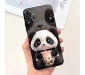 For Motorola Moto G32 Phone Case Back Cover Stylish Pattern Soft Liquid Silicone TPU Coque Fundas MotorolaG32 G 32 Panda Housing