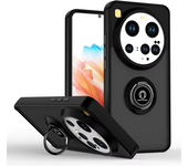Cell Case for Xiaomi 15 Ultra Multiple Color Skin-Feel TPU+PC Material Hardware Ring Bumper Mobile Phone Case