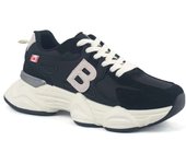 New Black Dad Chunky Casual Vulcanized Shoes Woman High Platform Lace up White Sneakers Women 2023