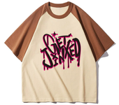 Hot Anime Arcane Jinx T Shirt Men Women Kawaii Cartoon Graphic Tees Hip Hop 90s Harajuku T-shirt Streetwear Male