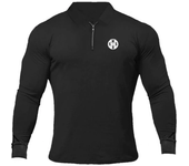 New Arrivals Men's Half Zippers POLO Shirt Spring and Autumn Business Casual Street Wear Slim Fit Bodybuilder T-shirts