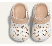 Zapatos de agujero de los niños de dibujos animados zapatillas de bebé niños y niñas sandalias de verano bolsa cabeza niños pequeños niños baño suela suave antideslizante