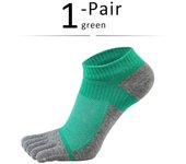Mesh Compression Breathable Anti Friction Pure Cotton Comfortable No Show Ankle Socks Men's Socks Five Finger Socks Ankle Socks