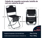 Silla plegable niño playa ligera Portátil al aire libre pesca camping familiares party