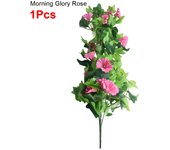 1Pcs Pink Blue White Purple Hanging Silk Flowers Artificial Silk 100cm Artificial Vines Plants Fake Vine Rattans Garden Decor