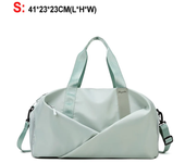 Bolsa de gimnasio deportiva para hombre y mujer, bolso de viaje seco y húmedo, bandolera multifunción para natación, bolsa de entrenamiento físico de fin de semana
