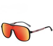 Nuevas gafas de sol de una pieza, gafas de sol deportivas al aire libre de montura grande, gafas de sol polarizadas coloridas para ciclismo