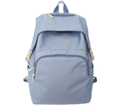 Mochila informal de gran capacidad para hombre y mujer, morral Universal para ordenador, 14 pulgadas, Color sólido