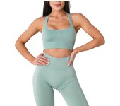 Sujetador Deportivo Mujer NVGTN Ignite Sin Costuras de Spandex Elástico Transpirable Mejora la Forma de los Pechos para Fitness y Deportes de Ocio Ropa Interior
