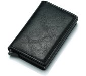 Id credit bank card holder wallet luxury brand men anti rfid blocking protected magic leather slim mini small money wallets case