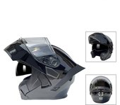 Casco integral moto mujer aire libre modular hombre MX Carreras de Locomotora