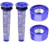 4Pack Filter Replacement for Dyson V7, V8 Animal and V8 Absolute Cordless Vacuum Cleaner HEPA Filter Replacements
