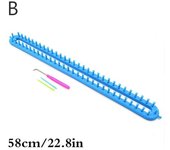 4 Size DIY Needle Scarf Pompom Knitter Knitting Kit Sewing Accessories Weaving Tool Weaving Loom