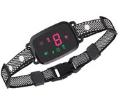 Collar antiladridos de Control automático, pantalla a Color de moda con ajuste humanizado más seguro, adecuado para perros, entr