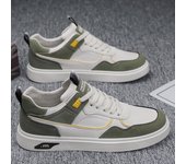 Nueva piel impermeable superior junior board shoes hombres casual versátil deportivo zapatos de moda