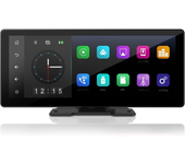 10.3 Pulgadas Inalámbrico Carplay Radio, Inalámbrico Radio Coche con CarPlay y Android Auto,
