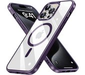 Funda no amarillenta para Magsafe Mag Safe iPhone 15 Pro Max 14 Plus 13 Mini 12 11 X XS XR SE 2022 2020 8 accesorios de cubierta de teléfono