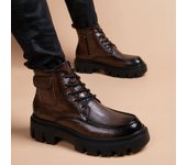 Nuevas botas Martin zapatos de cuero de caña alta de tendencia juvenil para hombres