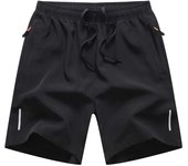 Men's Sports Summer Novelty, Lightweight, Breathable, Zippered Pocket, Running Training Shorts, Nice Skin Shorts For Men