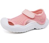 Sandalias de suela suave para niños, zapatos deportivos de playa para niños, zapatillas de velcro para bebés, ligeros de verano