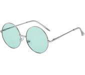 Children's sunglasses metal frame round sunglasses  simple anti ultraviolet tide children's glasses