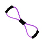 Yoga Resistance Yoga Fitness 11pcs Webbing Latex Silk Butt Ring Latex Elastic Ring Yoga Ball Stretching Belt Pilates Set Gym