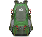 Mochila De Viaje de 50L para escalada al aire libre, bolsa impermeable para senderismo, mochila escolar deportiva de gran capaci