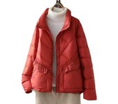90% Duck Down Blouse Jackets Lightweight Puffer Coats Long Plus Size Keep Warm Outwear Women Autumn Winter 44 42 40 38