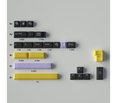 G Taro Profile Personalized Keycaps PBT Material 23/130 Keys DYE-SUB For Cherry MX Switch Mechanical Keyboard