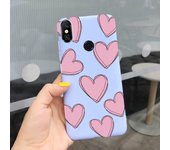 For Xiaomi Redmi Note 6 Pro Case 6.26" Silicone Love Heart Soft TPU Cover For xiaomi Redmi Note 6 Pro Case Note6 Pro 6Pro bumper