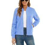 MAGCOMSEN Women's Waterproof Outwear Coats Bomber Jackets