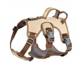 Correa reflectante de nailon para el pecho de cachorro, arnés de seguridad para perro Oxford, transpirable, ajustable, a prueba de explosiones, chaleco para caminar