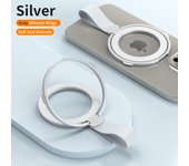 Soporte de anillo magnético para teléfono móvil, soporte de agarre con correa, Compatible con iPhone 12, 13, 14, MagSafe