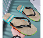 Men's flip flops, high-quality hot selling men's flip flops, summer anti slip beach flip flops, men's fashionable breathable cas
